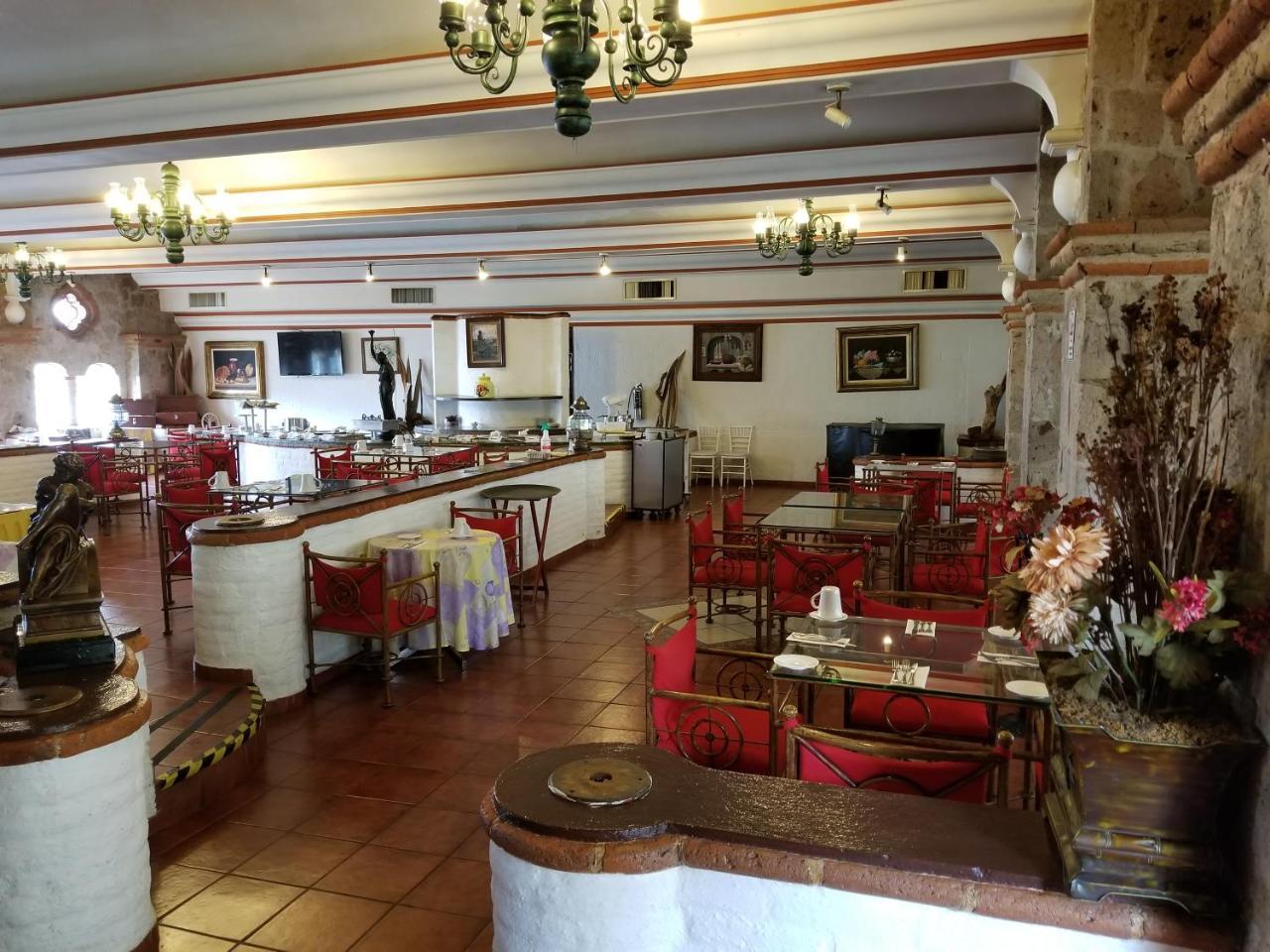 Gran Hotel Hacienda De La Noria Ακουασκαλιέντες Εξωτερικό φωτογραφία Restaurant in the hotel